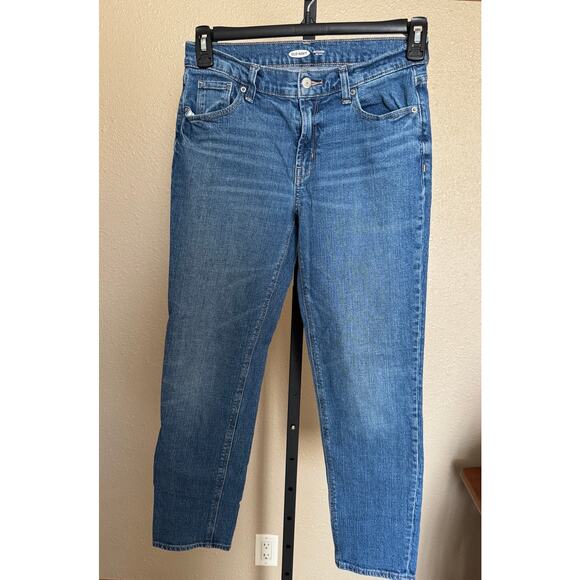 Old Navy Women’s Blue Jeans - Boyfriend Mid-Rise - EUC - Picture 3 of 6